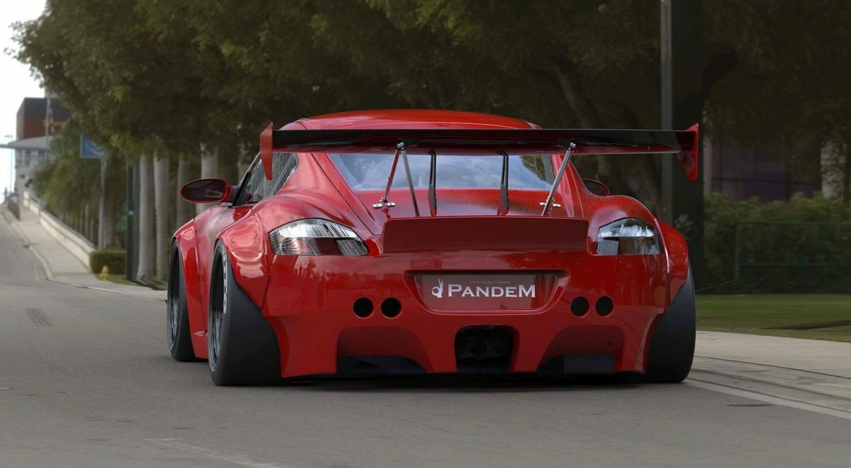 PandeM suitable for Porsche Cayman 987.1 V1 Kit