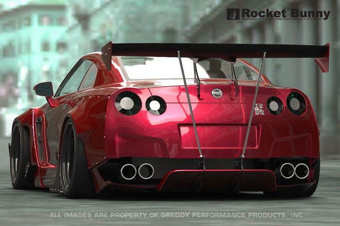 Rocket Bunny V1 Widebody Aero Kit suitable for Nissan GTR