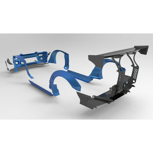 Rocketbunny V2 Widebody Kit suitable for Nissan S13 180sx/200sx/240sx RS13