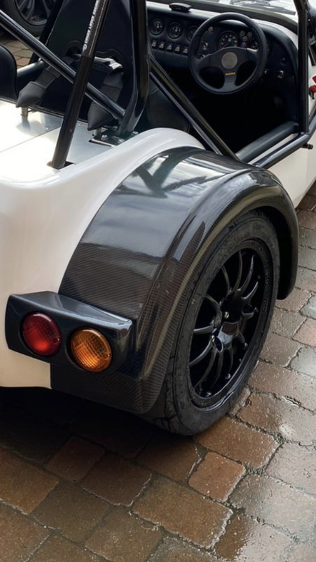 Westfield ZK - Carbon XL 270mm wide body detachable rear arches