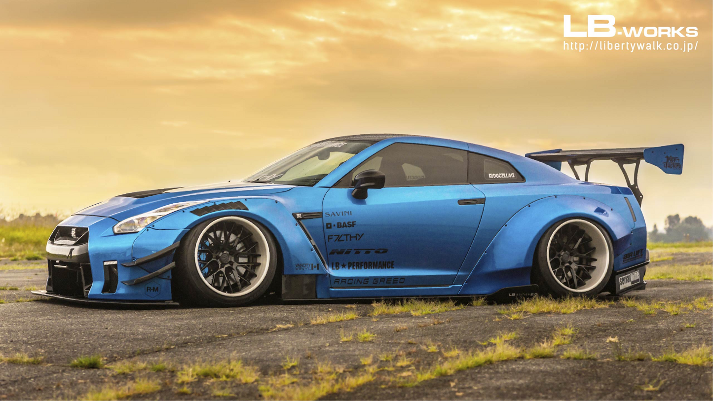 Liberty Walk LB-Works Type II suitable for Nissan GTR R35
