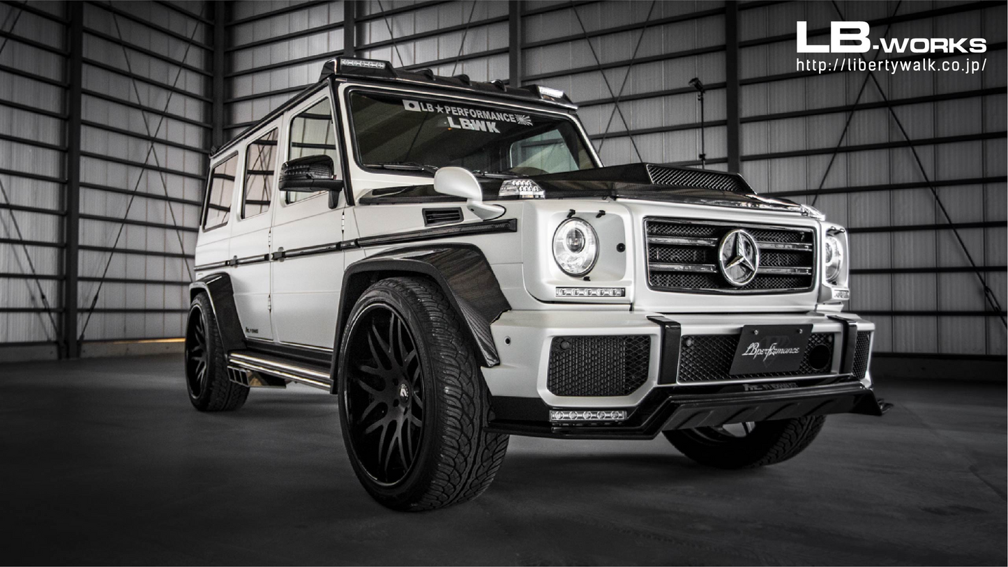 Liberty Walk LB-Works suitable for Mercedes G63 AMG