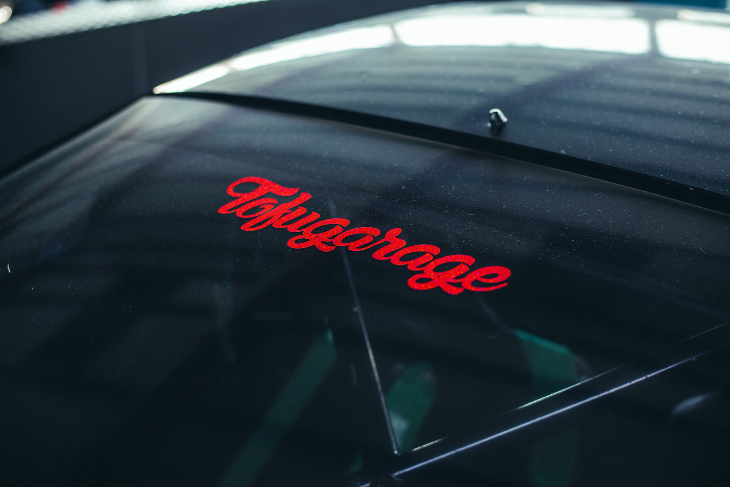 TOFUGARAGE CRUNCH PINK CHROME STICKER