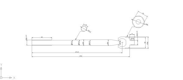 Tie Rods suitable for all Angle Kits