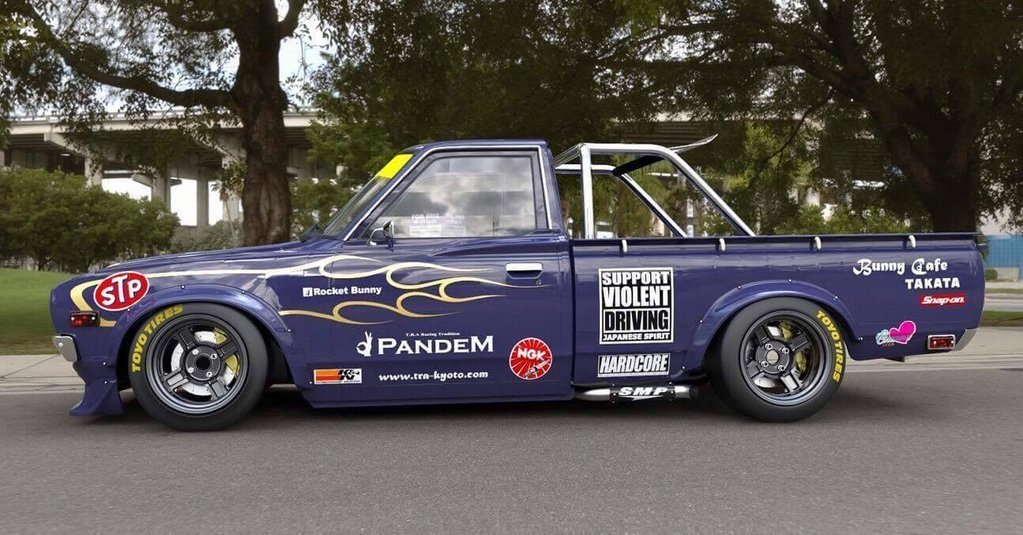 PandeM Aero Kit suitable for Datsun 620