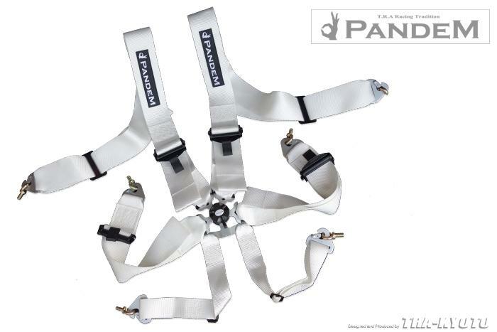 PandeM 6 Pt 3" Seat Belt  Harness