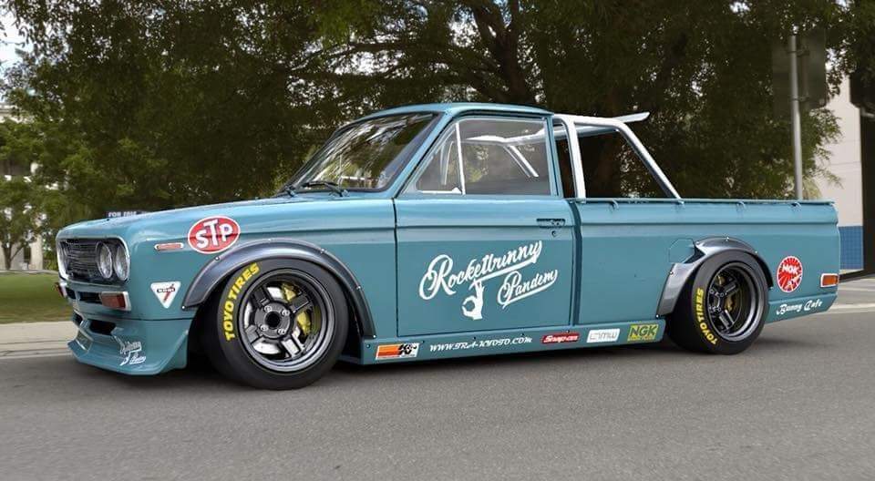 PandeM Datsun 521 Pickup Widebody Kit