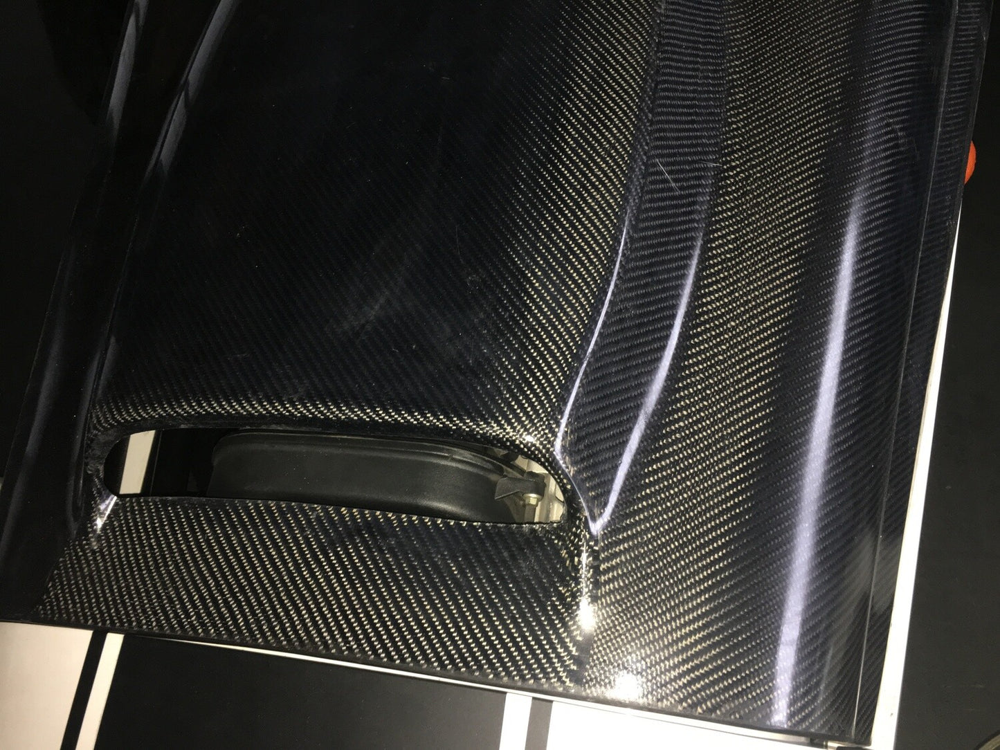 carbon V8 hood for Westfield ZK wide body- Carbon Motorhaube mit Hutze für klassische ZK Karosserie