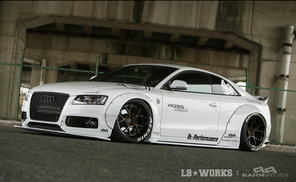 Liberty Walk LB-Works Audi A5 S5 Aero Widebody Kit