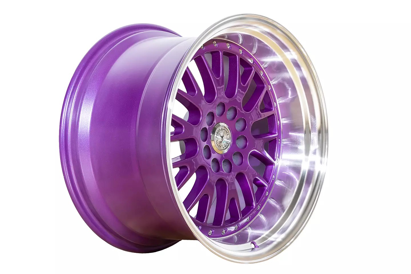 D-003 Purple/Polished Lip