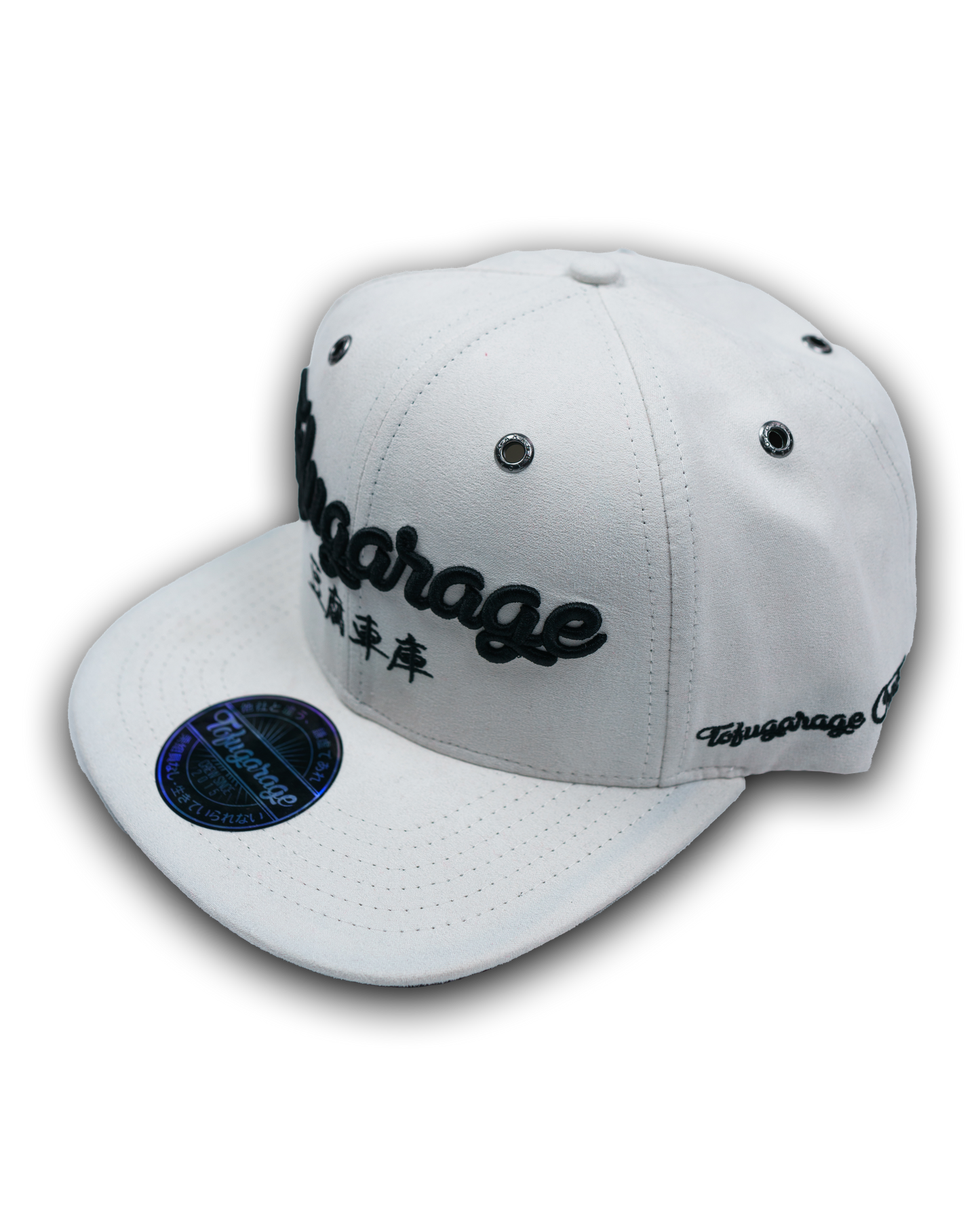 TOFUGARAGE WHITE SNAPBACK CAP