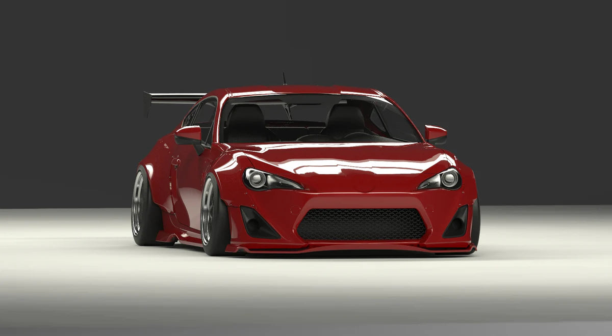 Rocketbunny V1 Widebody Kit suitable for Toyota GT86 / Subaru BRZ / Scion FRS